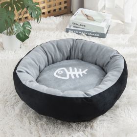 Four Seasons Available Pet Summer Warm Kennel (Option: Grey-30cm)