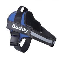 Reflective And Breathable Adjustable Pet Strap Vest (Option: Blue-XS)