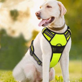 Pet Traction Rope Chest Strap (Option: Green-M)