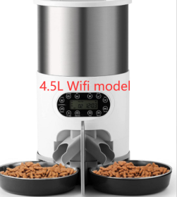 Automatic chqiue pet feeder (Option: 4.5L Wifi model-AU)