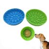 Pet Dog Slow Bowl Feeder Bowls with Suction Cup, Interactive for Boredom Anxiety Reduction, Distractor Toy, Preventing Choking Healthy Bone Design Bow