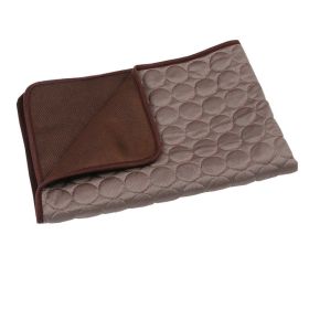 Home Car Pet Sofa Cushion (Option: Brown-50X62cm)